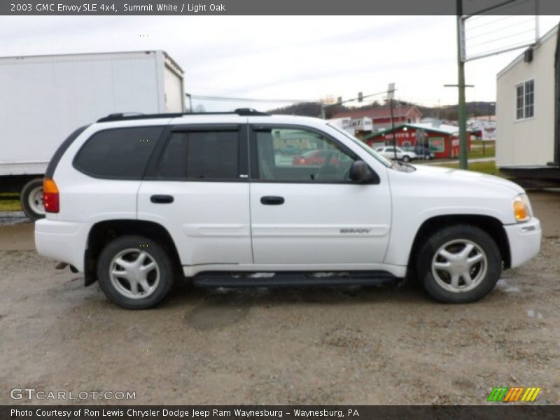 Summit White / Light Oak 2003 GMC Envoy SLE 4x4