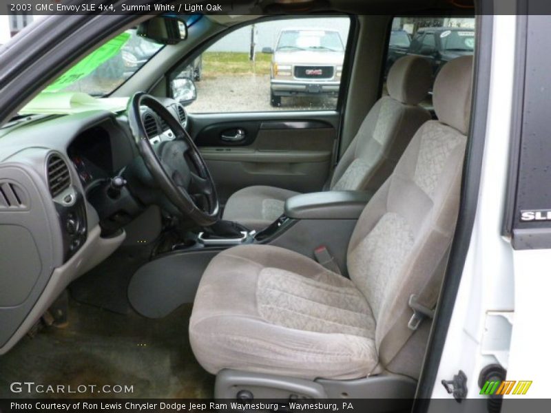 Summit White / Light Oak 2003 GMC Envoy SLE 4x4