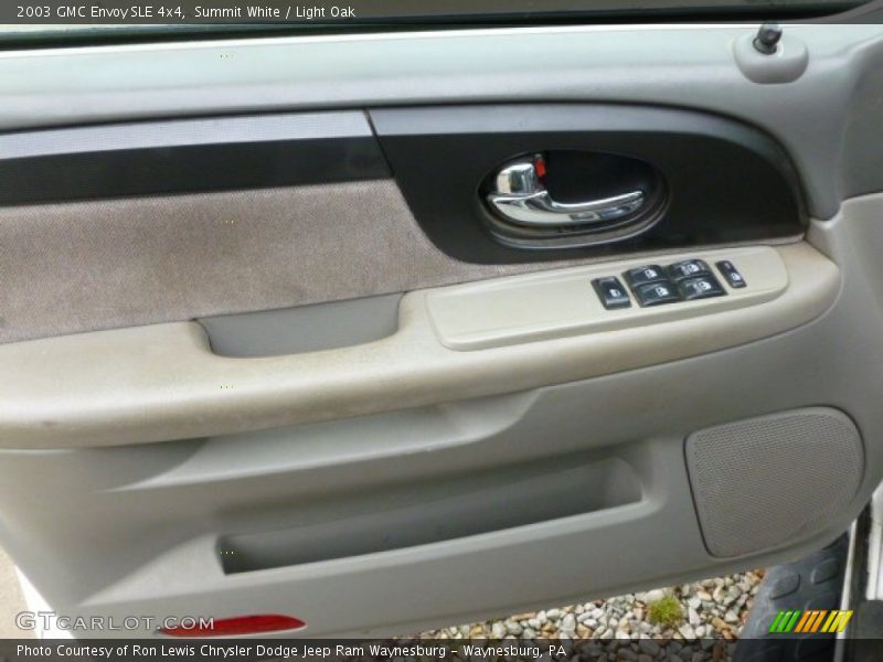 Summit White / Light Oak 2003 GMC Envoy SLE 4x4