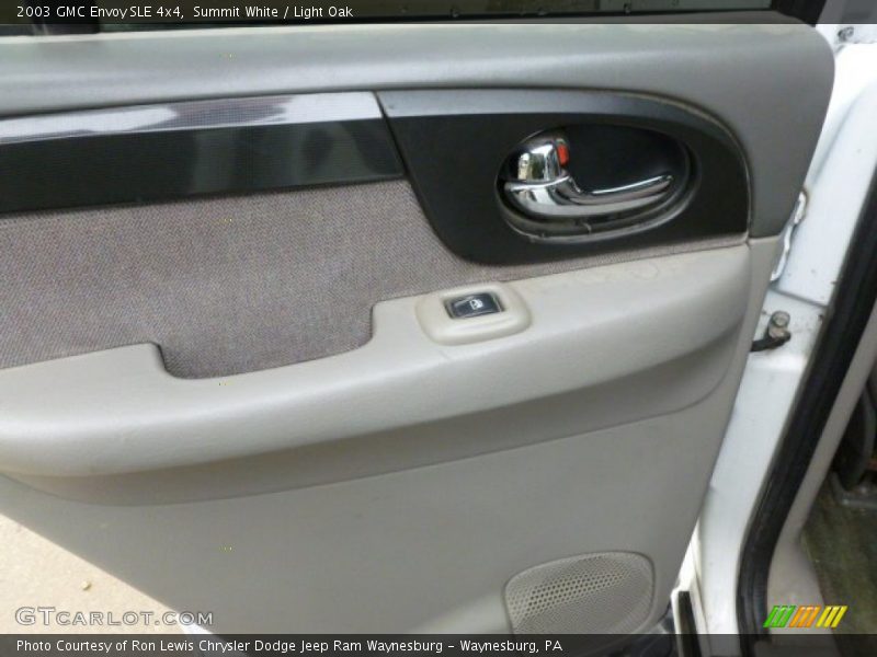Summit White / Light Oak 2003 GMC Envoy SLE 4x4