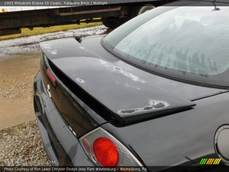Kalapana Black / Midnight 2003 Mitsubishi Eclipse GS Coupe