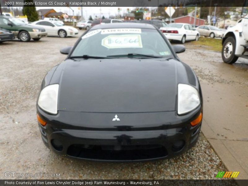 Kalapana Black / Midnight 2003 Mitsubishi Eclipse GS Coupe