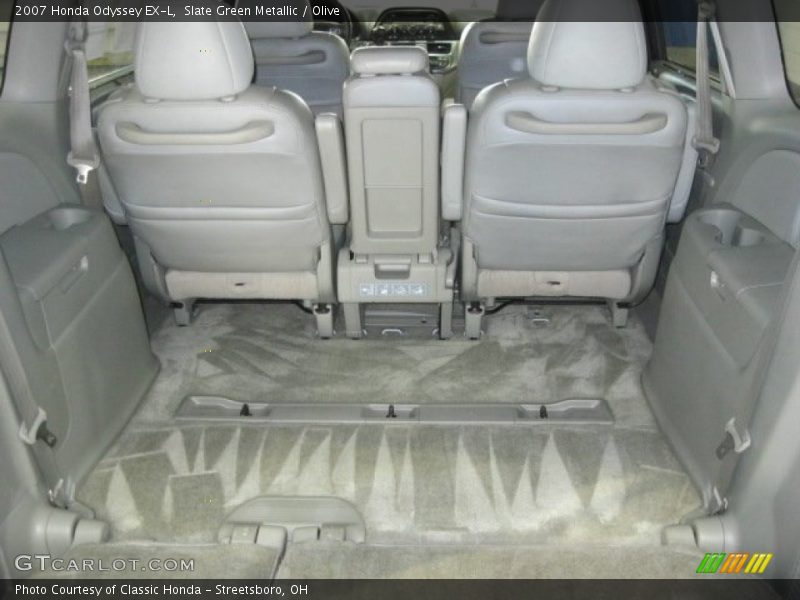 Slate Green Metallic / Olive 2007 Honda Odyssey EX-L