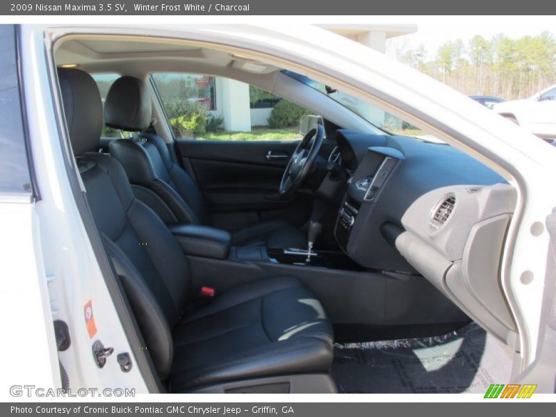 Winter Frost White / Charcoal 2009 Nissan Maxima 3.5 SV