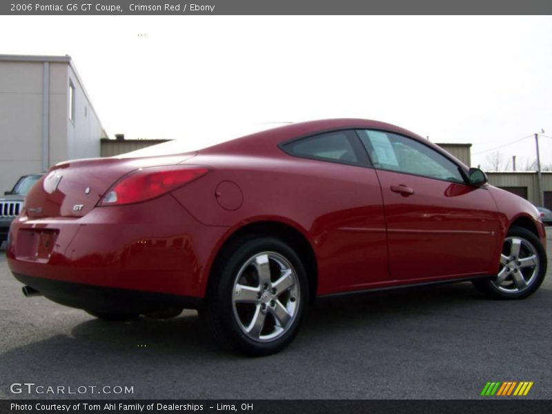 Crimson Red / Ebony 2006 Pontiac G6 GT Coupe