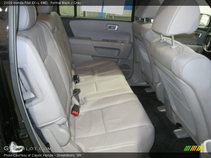 Rear Seat of 2009 Pilot EX-L 4WD