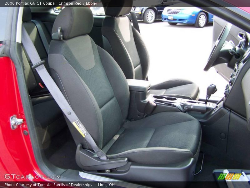 Crimson Red / Ebony 2006 Pontiac G6 GT Coupe