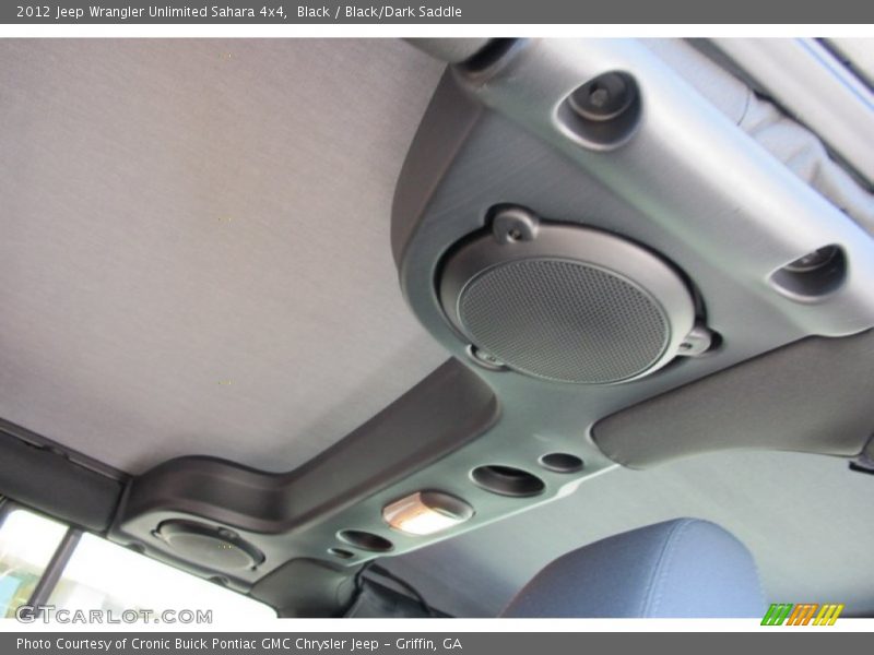 Black / Black/Dark Saddle 2012 Jeep Wrangler Unlimited Sahara 4x4