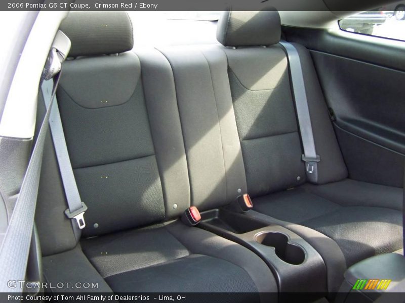 Crimson Red / Ebony 2006 Pontiac G6 GT Coupe