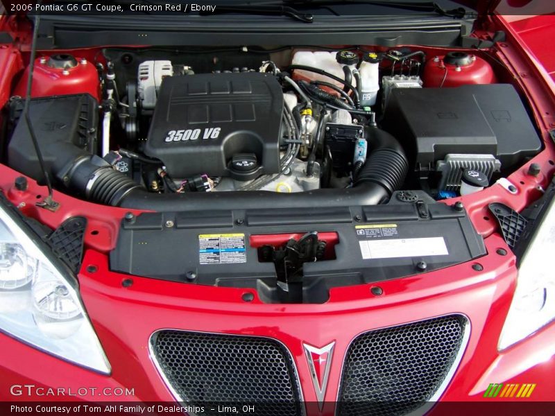 Crimson Red / Ebony 2006 Pontiac G6 GT Coupe