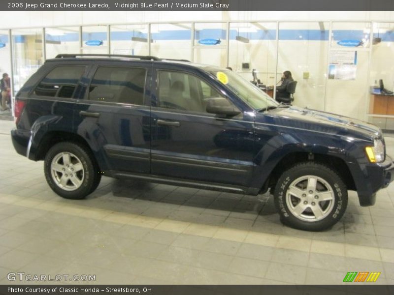 Midnight Blue Pearl / Medium Slate Gray 2006 Jeep Grand Cherokee Laredo
