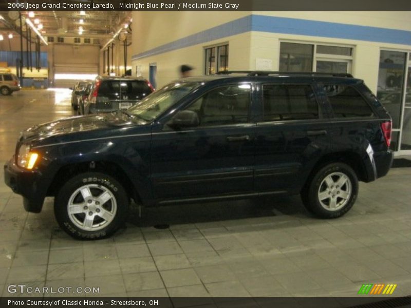 Midnight Blue Pearl / Medium Slate Gray 2006 Jeep Grand Cherokee Laredo