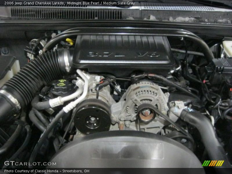 Midnight Blue Pearl / Medium Slate Gray 2006 Jeep Grand Cherokee Laredo
