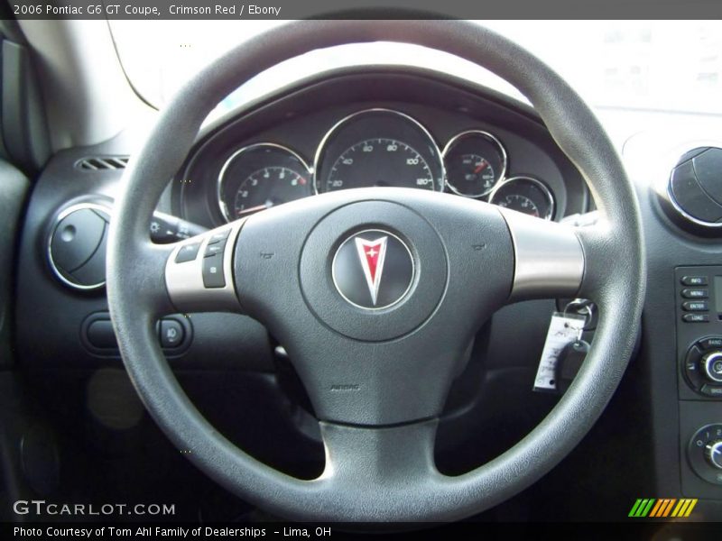 Crimson Red / Ebony 2006 Pontiac G6 GT Coupe