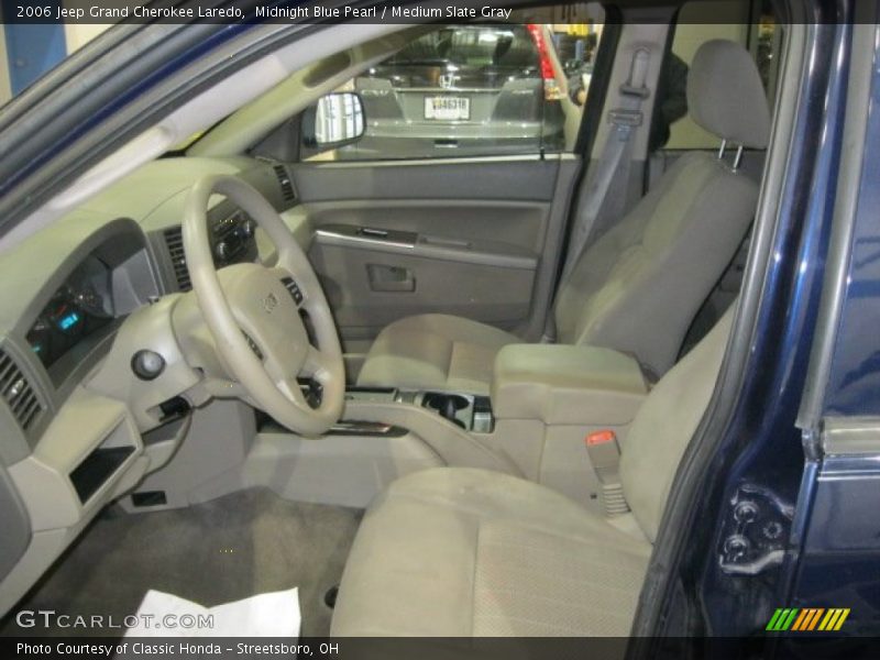 Midnight Blue Pearl / Medium Slate Gray 2006 Jeep Grand Cherokee Laredo