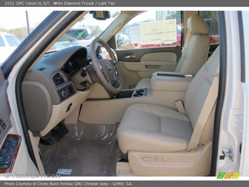  2012 Yukon XL SLT Light Tan Interior