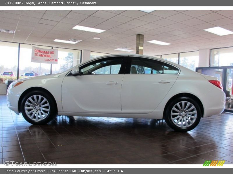 White Diamond Tricoat / Cashmere 2012 Buick Regal