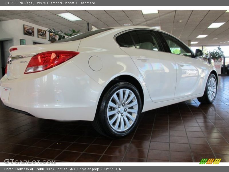 White Diamond Tricoat / Cashmere 2012 Buick Regal