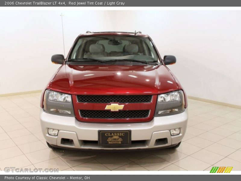 Red Jewel Tint Coat / Light Gray 2006 Chevrolet TrailBlazer LT 4x4