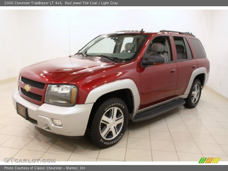 Red Jewel Tint Coat / Light Gray 2006 Chevrolet TrailBlazer LT 4x4