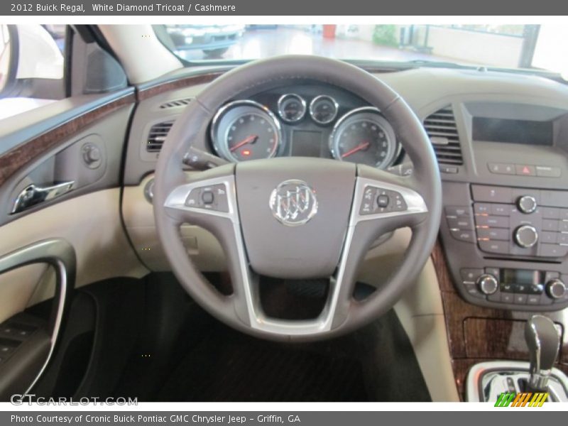 White Diamond Tricoat / Cashmere 2012 Buick Regal