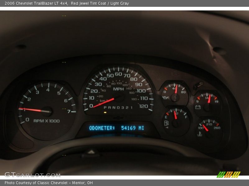  2006 TrailBlazer LT 4x4 LT 4x4 Gauges