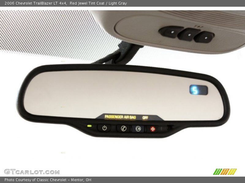 Red Jewel Tint Coat / Light Gray 2006 Chevrolet TrailBlazer LT 4x4