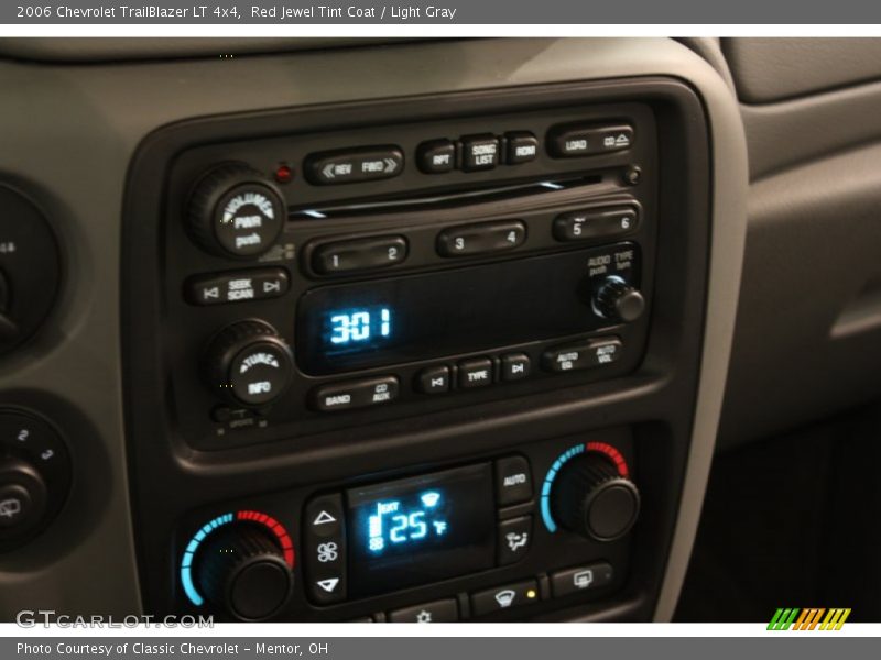 Red Jewel Tint Coat / Light Gray 2006 Chevrolet TrailBlazer LT 4x4