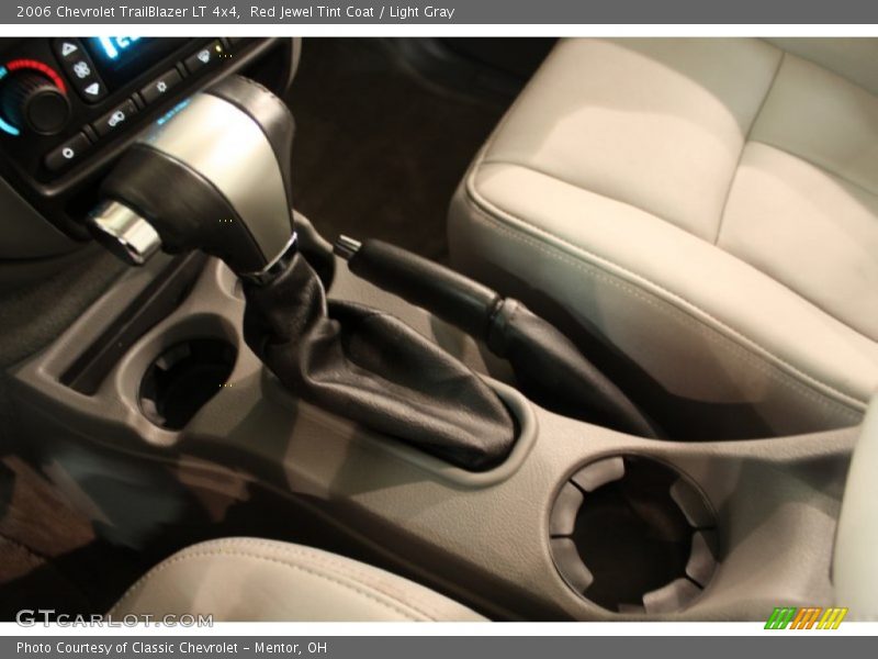 Red Jewel Tint Coat / Light Gray 2006 Chevrolet TrailBlazer LT 4x4