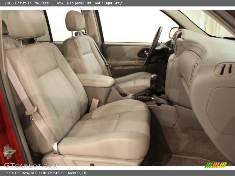 Red Jewel Tint Coat / Light Gray 2006 Chevrolet TrailBlazer LT 4x4