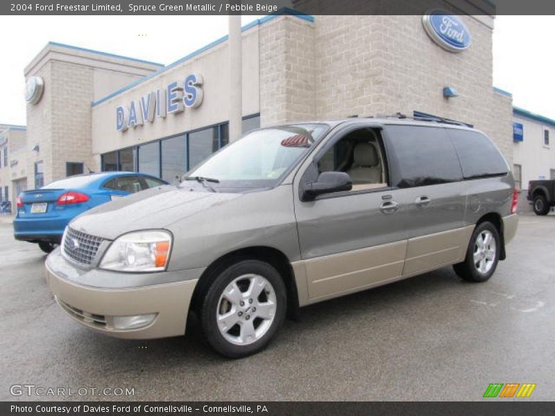 Spruce Green Metallic / Pebble Beige 2004 Ford Freestar Limited