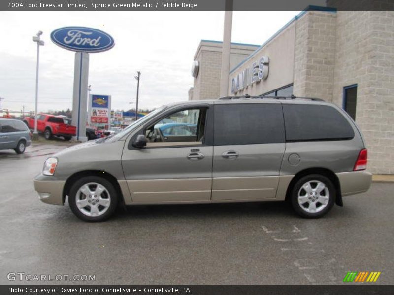 Spruce Green Metallic / Pebble Beige 2004 Ford Freestar Limited