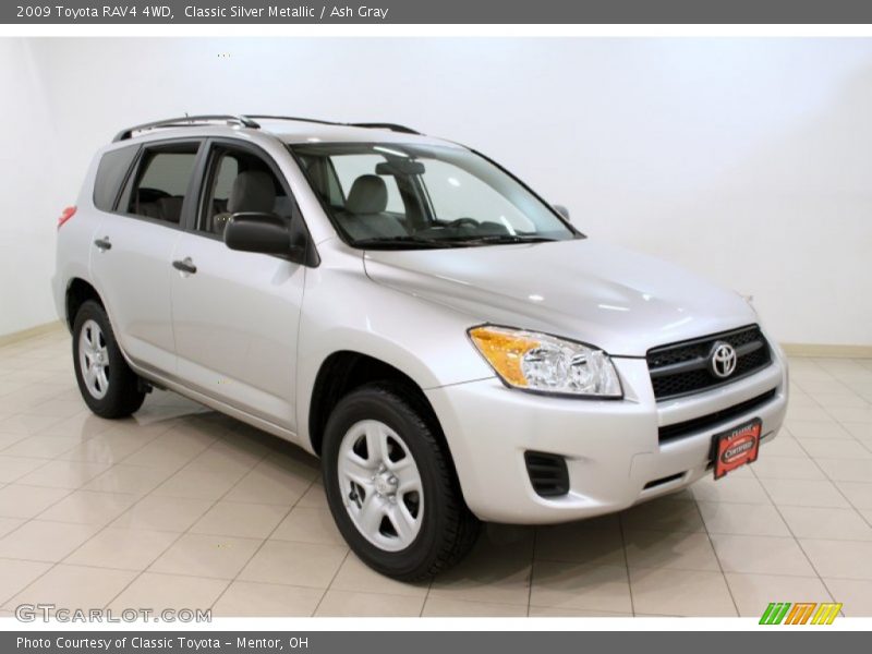 Classic Silver Metallic / Ash Gray 2009 Toyota RAV4 4WD