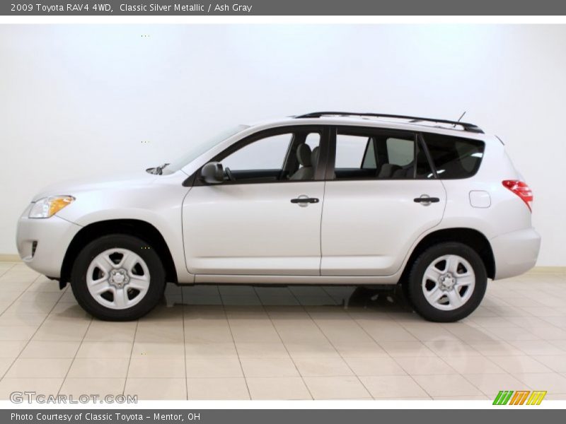 Classic Silver Metallic / Ash Gray 2009 Toyota RAV4 4WD