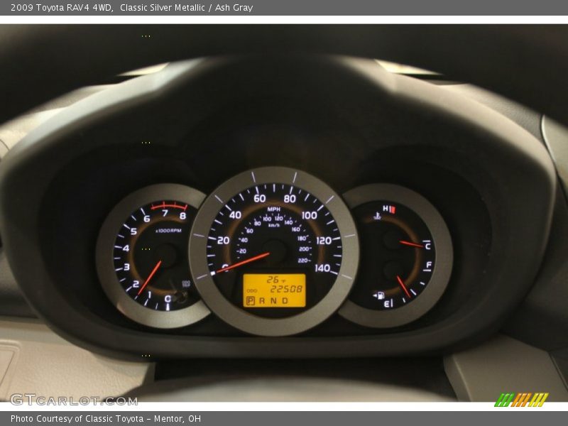 Classic Silver Metallic / Ash Gray 2009 Toyota RAV4 4WD