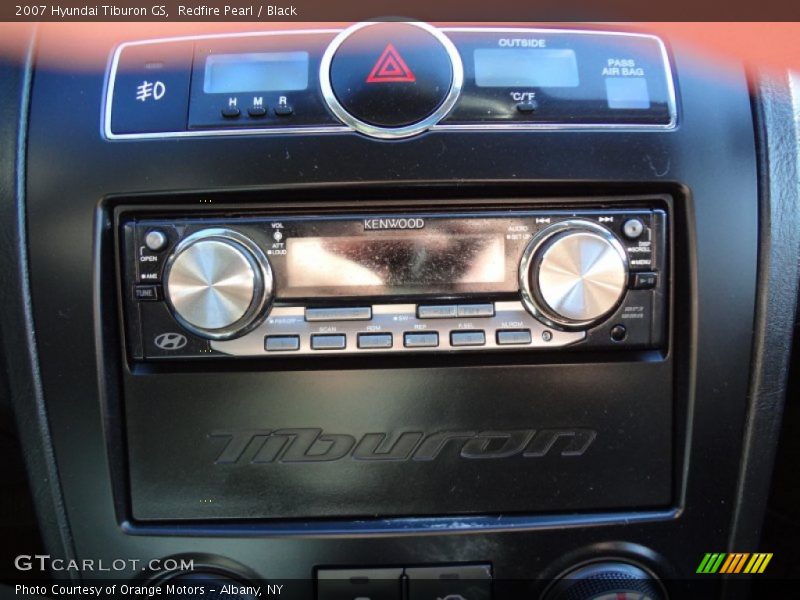 Redfire Pearl / Black 2007 Hyundai Tiburon GS