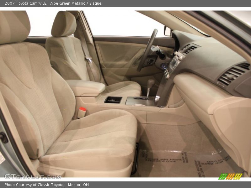 Aloe Green Metallic / Bisque 2007 Toyota Camry LE
