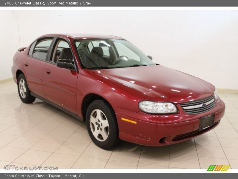 Sport Red Metallic / Gray 2005 Chevrolet Classic