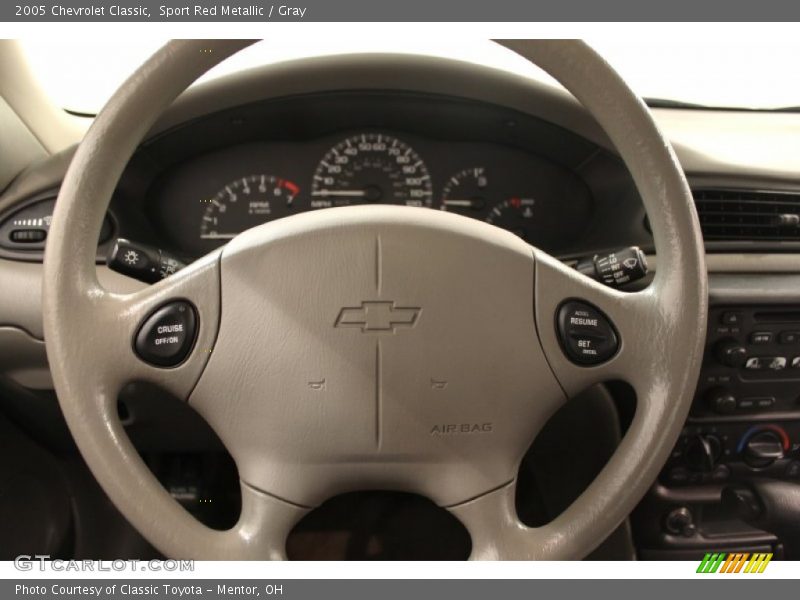 Sport Red Metallic / Gray 2005 Chevrolet Classic