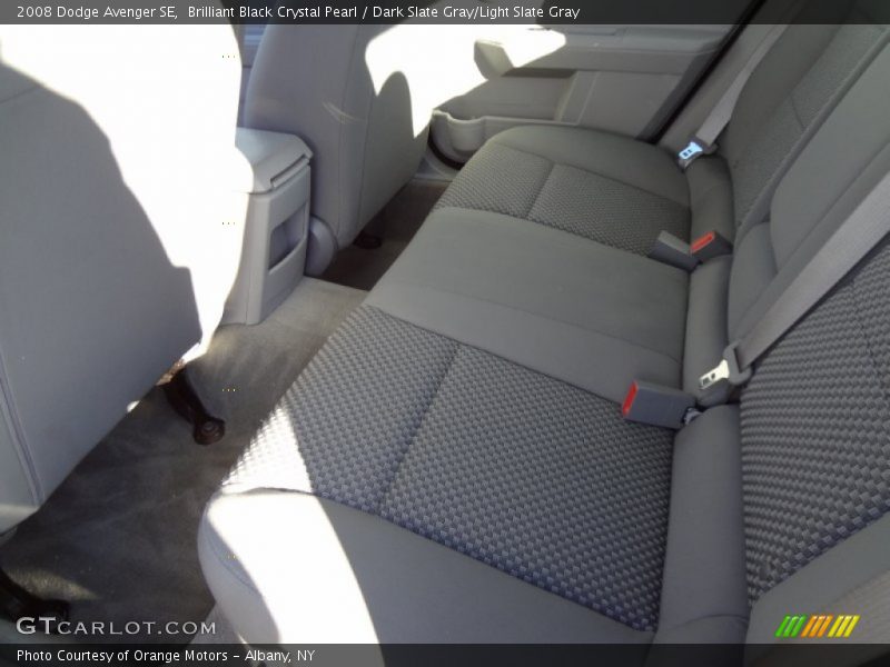 Brilliant Black Crystal Pearl / Dark Slate Gray/Light Slate Gray 2008 Dodge Avenger SE