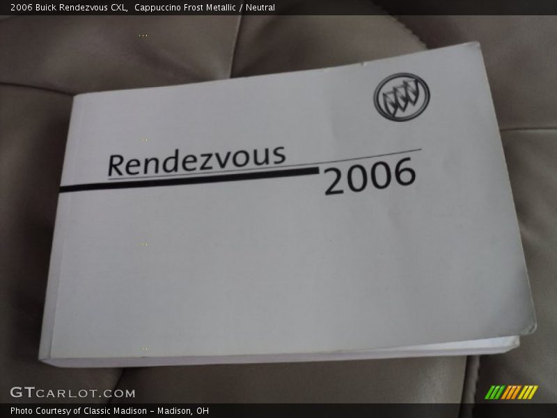 Cappuccino Frost Metallic / Neutral 2006 Buick Rendezvous CXL