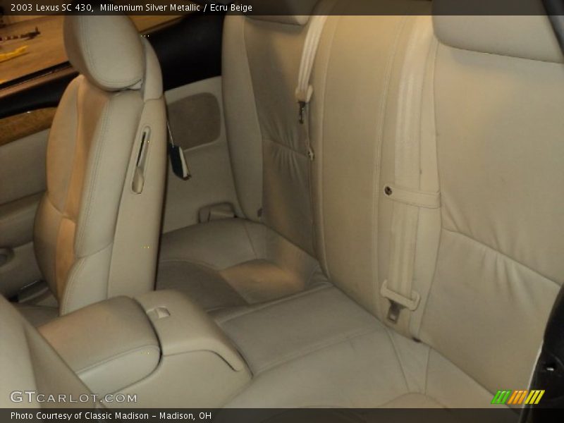 Millennium Silver Metallic / Ecru Beige 2003 Lexus SC 430