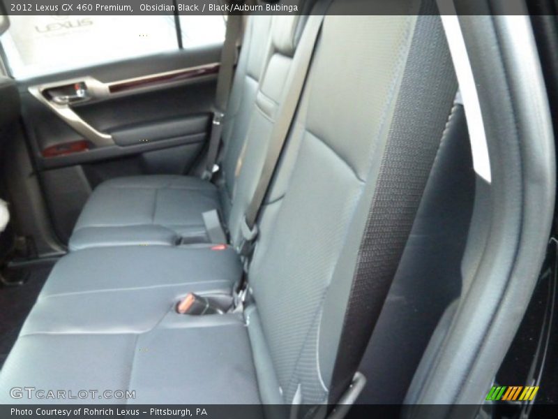 Obsidian Black / Black/Auburn Bubinga 2012 Lexus GX 460 Premium