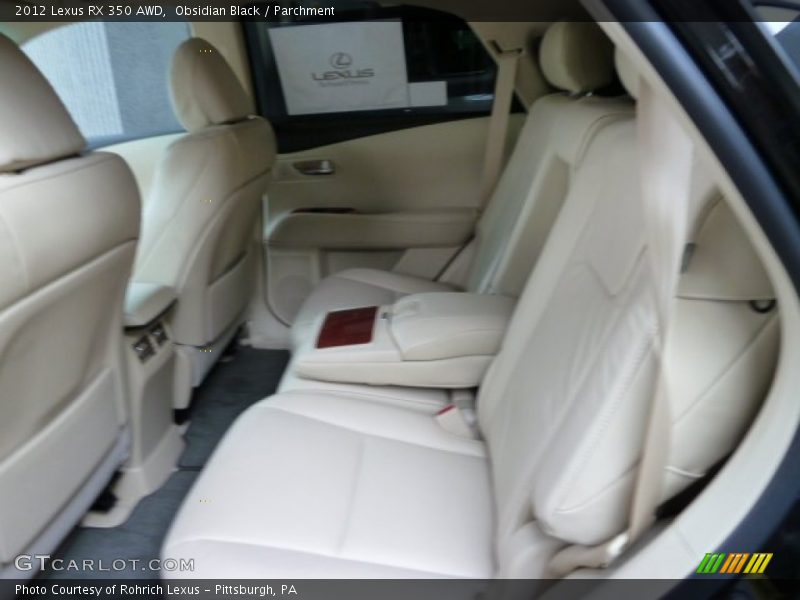 Obsidian Black / Parchment 2012 Lexus RX 350 AWD