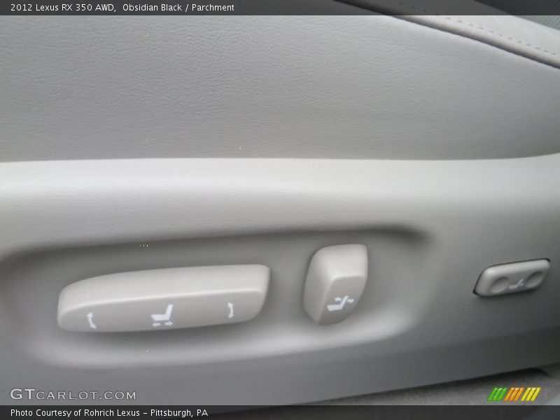 Obsidian Black / Parchment 2012 Lexus RX 350 AWD