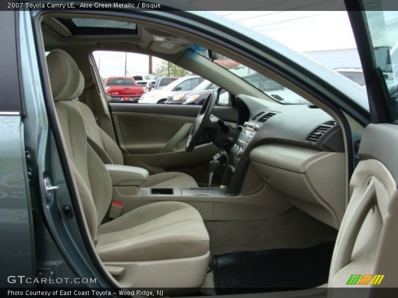 Aloe Green Metallic / Bisque 2007 Toyota Camry LE