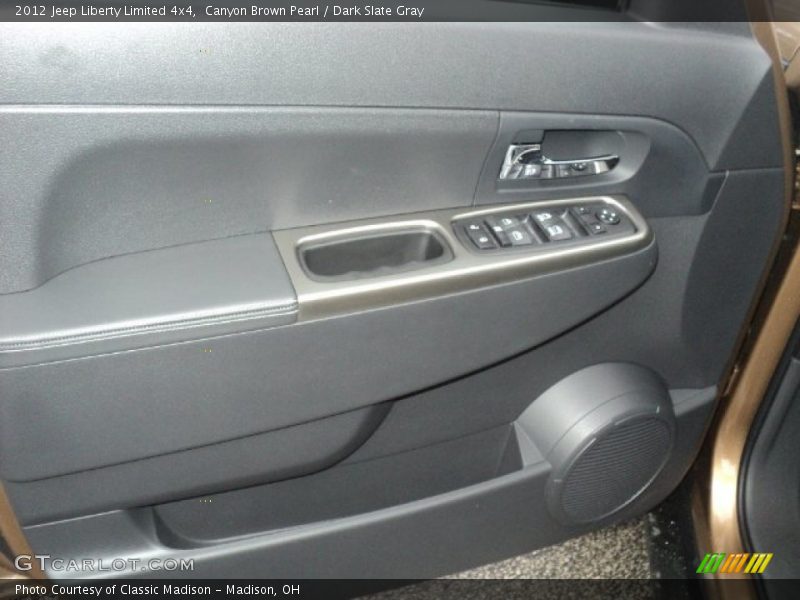 Canyon Brown Pearl / Dark Slate Gray 2012 Jeep Liberty Limited 4x4
