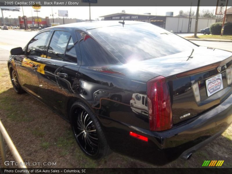 Black Raven / Ebony 2005 Cadillac STS V8