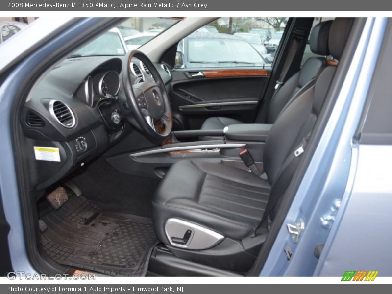 Alpine Rain Metallic / Ash Grey 2008 Mercedes-Benz ML 350 4Matic
