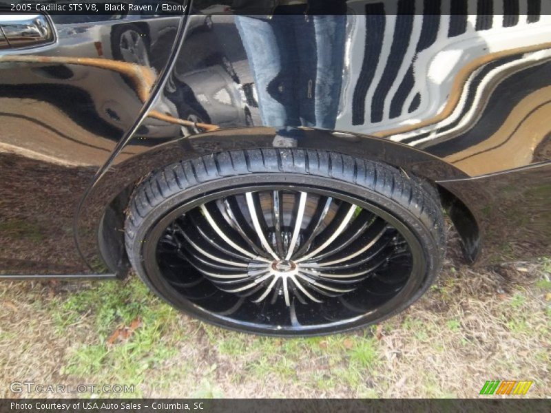 Black Raven / Ebony 2005 Cadillac STS V8